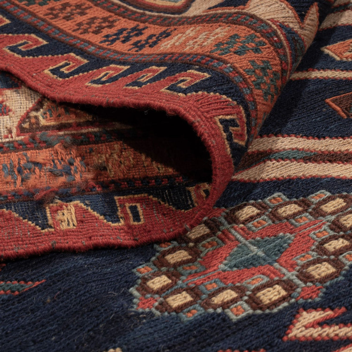 Alfombra Kelim - Oriental - Soumak - 299 x 214 cm - multicolor