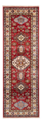 Alfombra de pasillo Alfombra Ziegler - Kazak - 245 x 77 cm - rojo