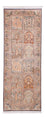 Alfombra de pasillo Alfombra de seda - Seda de Cachemira - 236 x 80 cm - beige oscuro