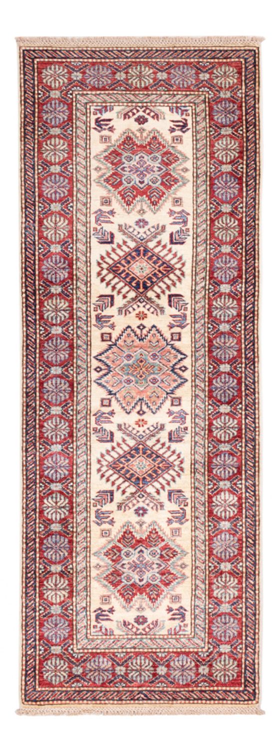 Alfombra de pasillo Alfombra Ziegler - Kazak - 207 x 74 cm - beige