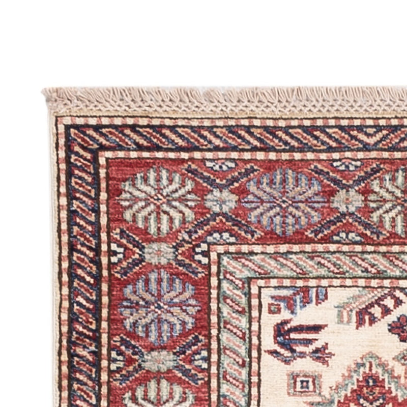 Alfombra de pasillo Alfombra Ziegler - Kazak - 207 x 74 cm - beige