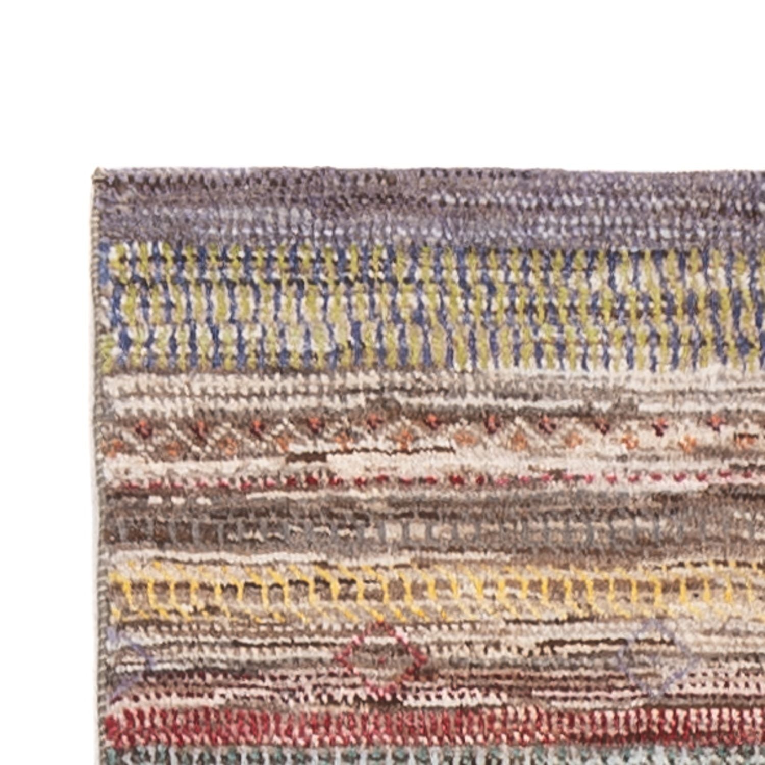 Alfombra de pasillo Alfombra Gabbeh - Persa - 340 x 78 cm - multicolor