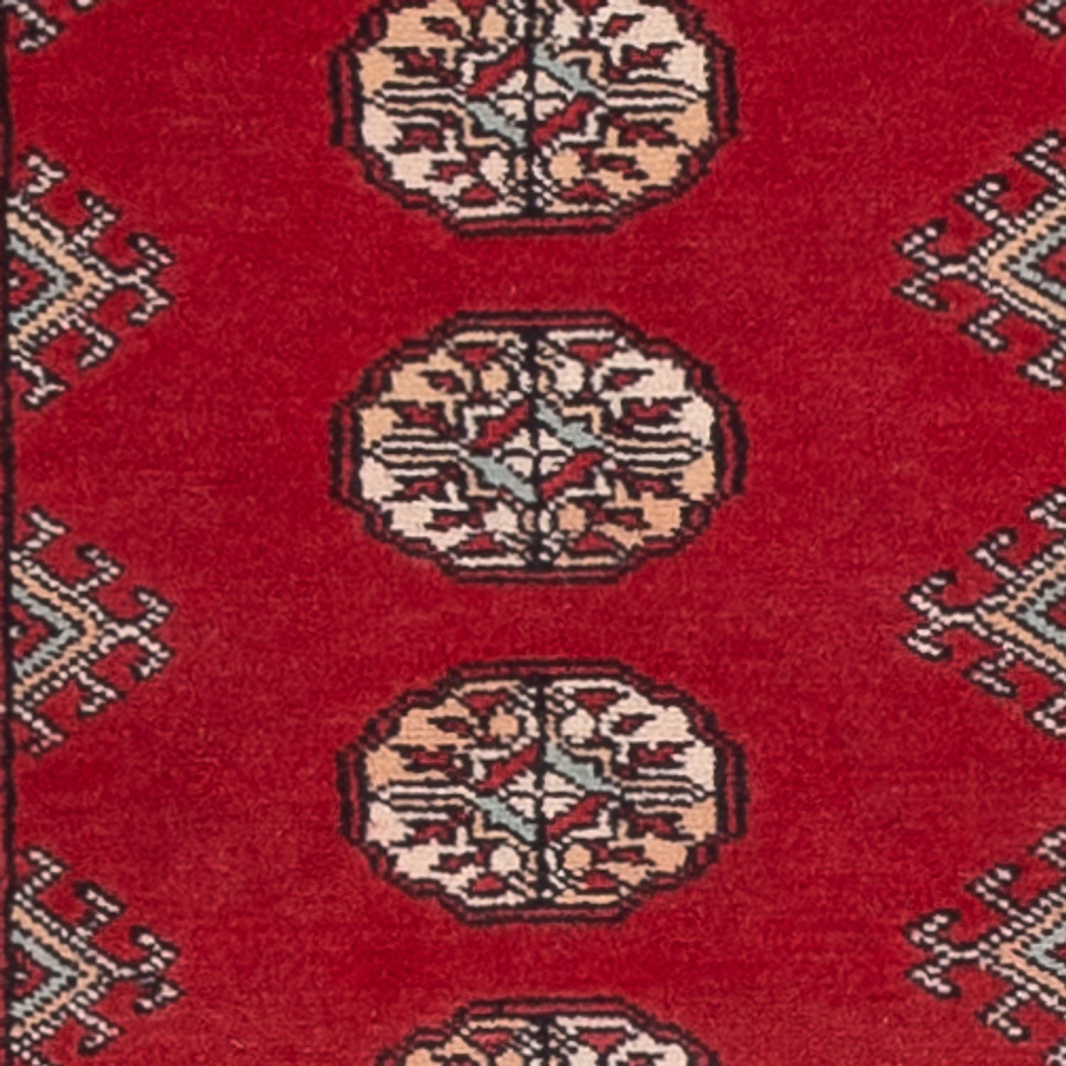 Alfombra de pasillo Alfombra Pakistani - 304 x 77 cm - rojo