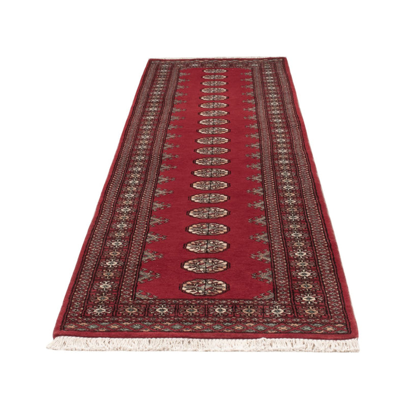 Alfombra de pasillo Alfombra Pakistani - 304 x 77 cm - rojo