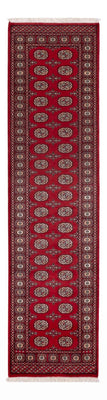 Alfombra de pasillo Alfombra Pakistani - 312 x 79 cm - rojo