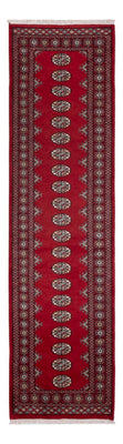 Alfombra de pasillo Alfombra Pakistani - 307 x 77 cm - rojo
