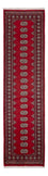 Alfombra de pasillo Alfombra Pakistani - 307 x 77 cm - rojo