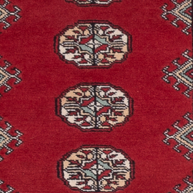 Alfombra de pasillo Alfombra Pakistani - 307 x 77 cm - rojo