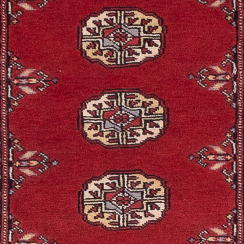Alfombra de pasillo Alfombra Pakistani - 317 x 78 cm - rojo
