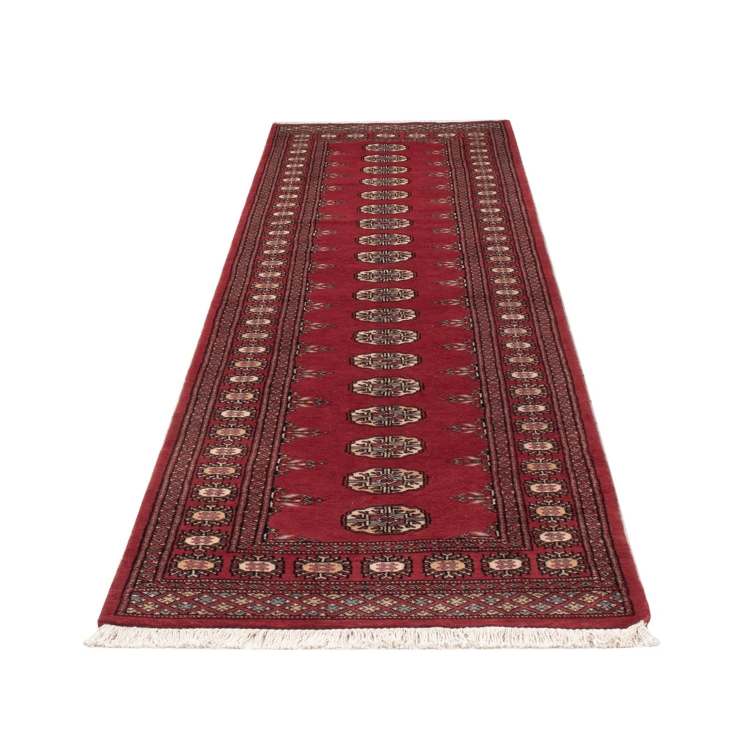 Alfombra de pasillo Alfombra Pakistani - 317 x 78 cm - rojo