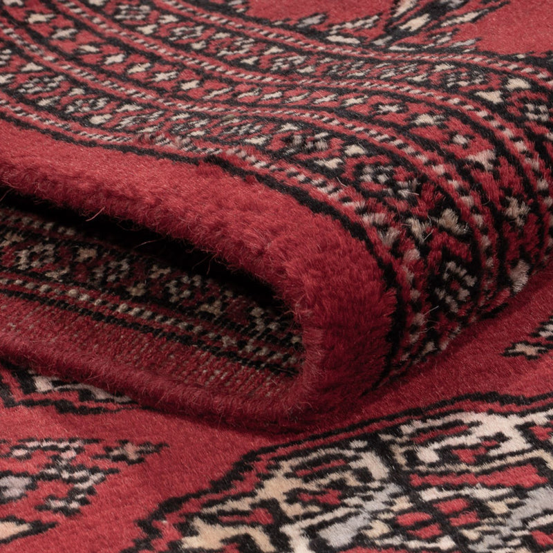 Alfombra de pasillo Alfombra Pakistani - 306 x 77 cm - rojo