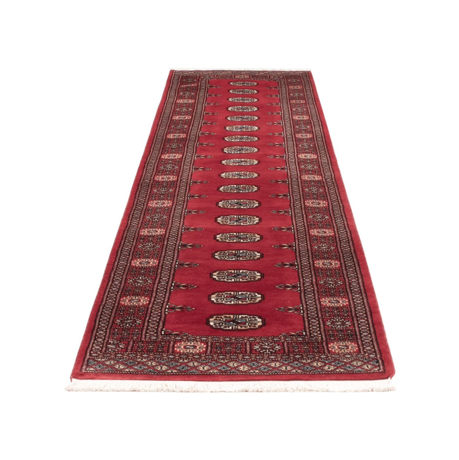 Alfombra de pasillo Alfombra Pakistani - 331 x 77 cm - rojo