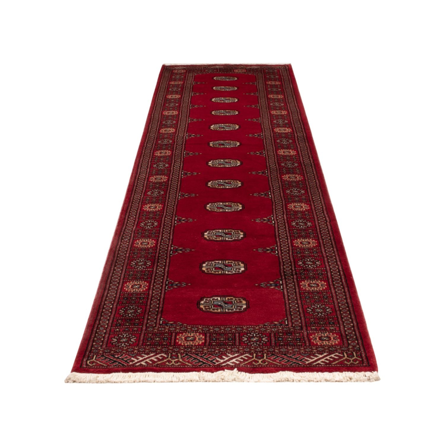 Alfombra de pasillo Alfombra Pakistani - 322 x 82 cm - rojo