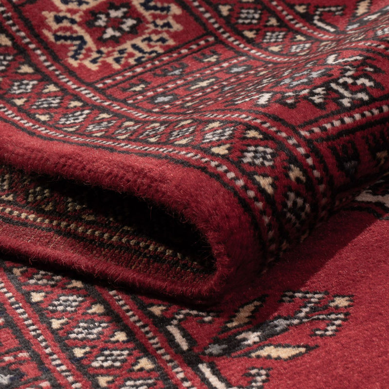 Alfombra de pasillo Alfombra Pakistani - 343 x 77 cm - rojo