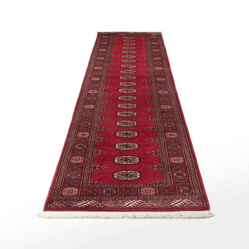 Alfombra de pasillo Alfombra Pakistani - 343 x 77 cm - rojo