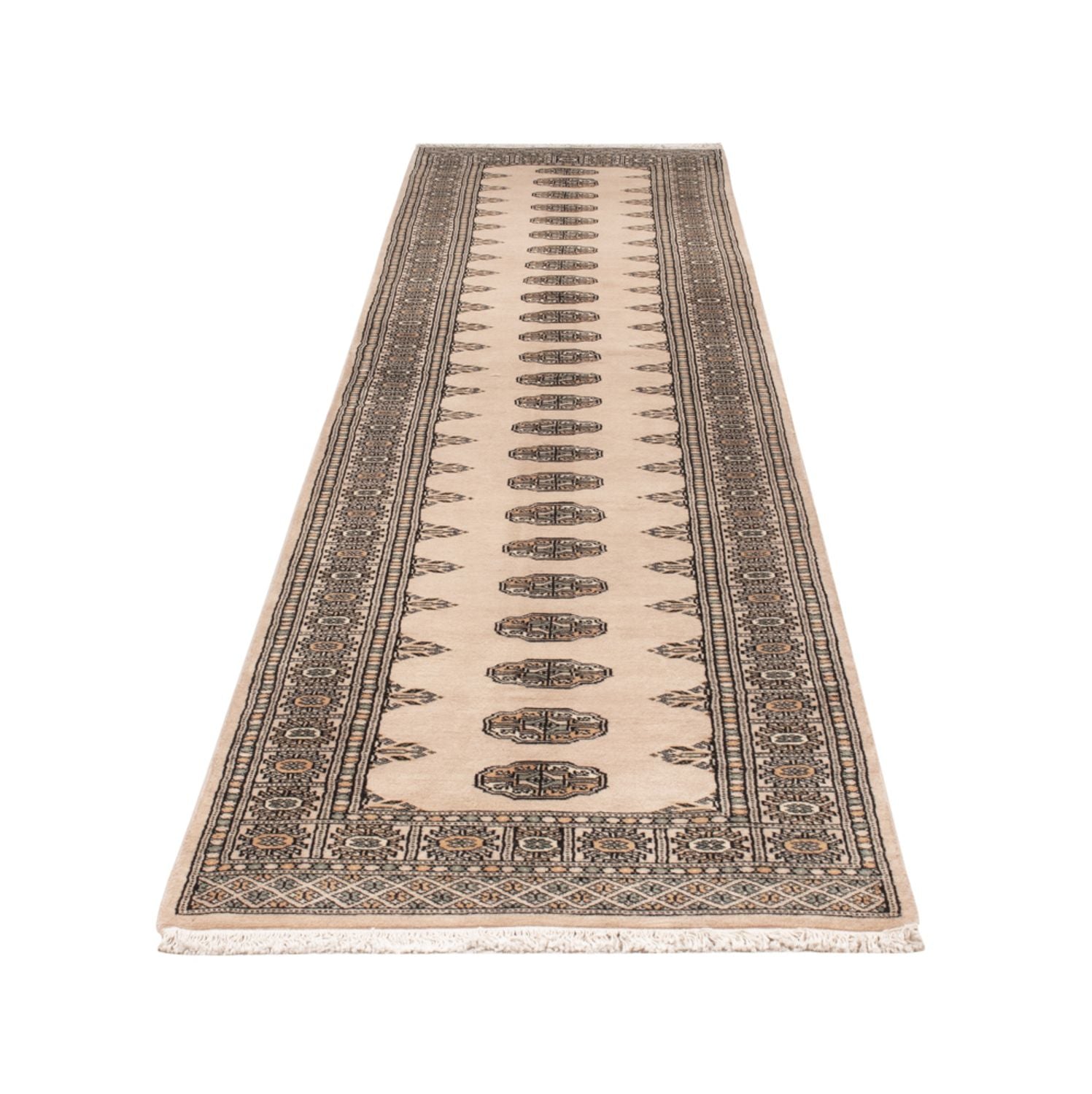Alfombra de pasillo Alfombra Pakistani - 361 x 79 cm - beige