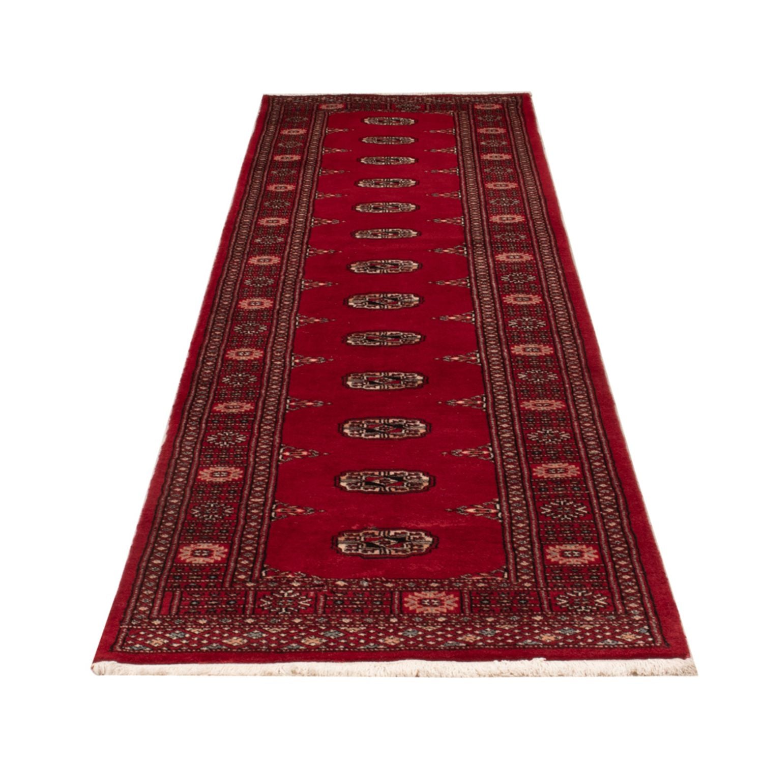 Alfombra de pasillo Alfombra Pakistani - 322 x 79 cm - rojo