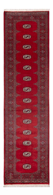 Alfombra de pasillo Alfombra Pakistani - 311 x 78 cm - rojo