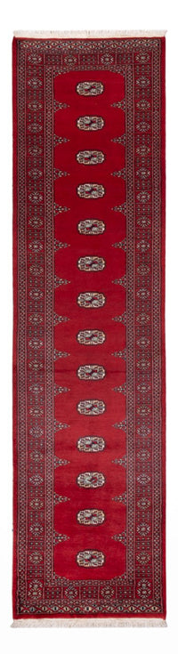 Alfombra de pasillo Alfombra Pakistani - 311 x 78 cm - rojo