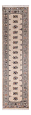 Alfombra de pasillo Alfombra Pakistani - 311 x 79 cm - beige