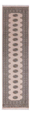 Alfombra de pasillo Alfombra Pakistani - 302 x 79 cm - beige