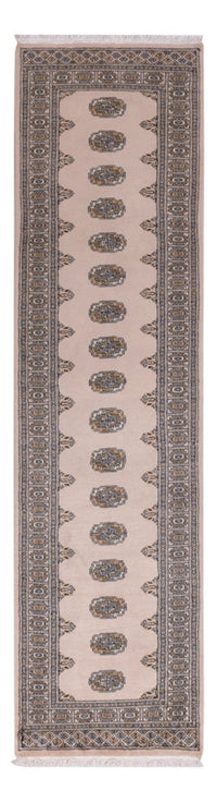 Alfombra de pasillo Alfombra Pakistani - 302 x 79 cm - beige