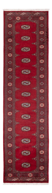 Alfombra de pasillo Alfombra Pakistani - 305 x 77 cm - rojo