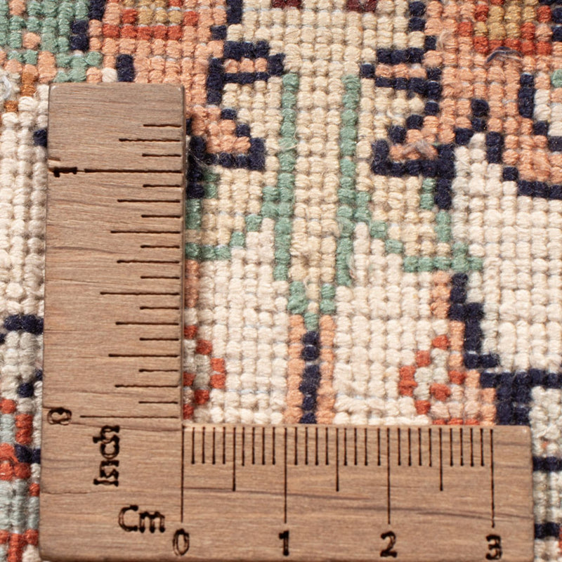 Alfombra de pasillo Alfombra de seda - Seda de Cachemira - 308 x 80 cm - beige