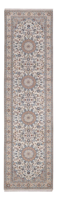 Alfombra de pasillo Alfombra oriental - Nain - Indus - 307 x 80 cm - beige