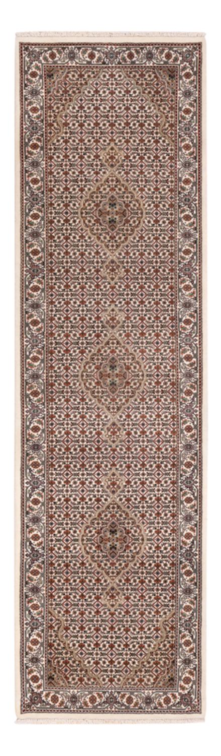 Alfombra de pasillo Alfombra oriental - Tabriz - 315 x 84 cm - beige oscuro