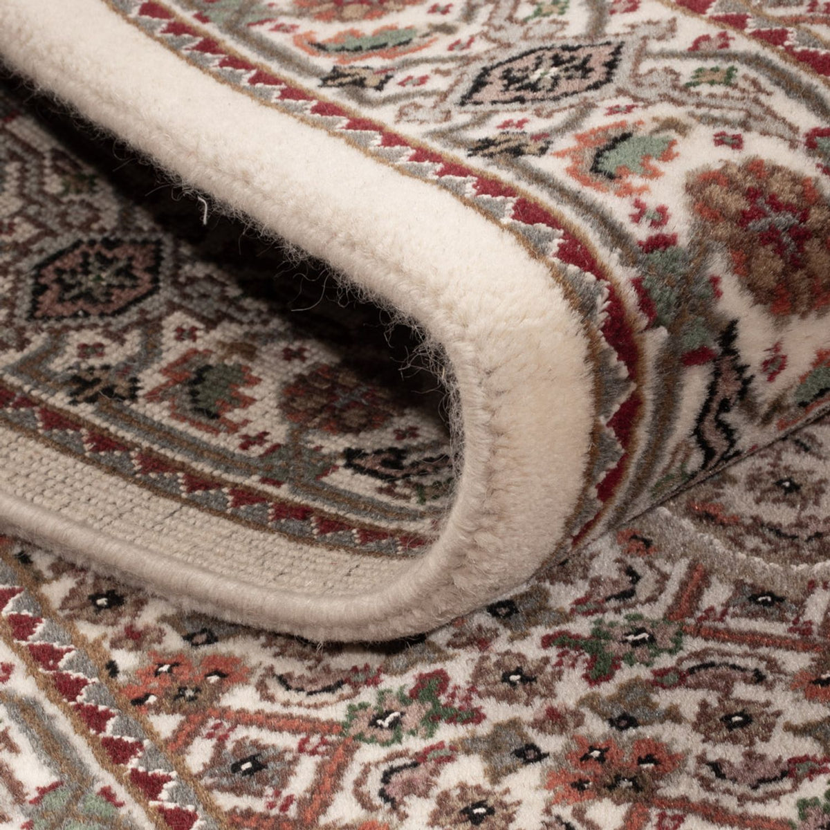 Alfombra de pasillo Alfombra oriental - Tabriz - 315 x 84 cm - beige oscuro