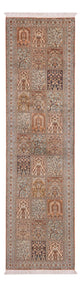 Seda de Cachemira Alfombra 301x77cm - Alfombra oriental