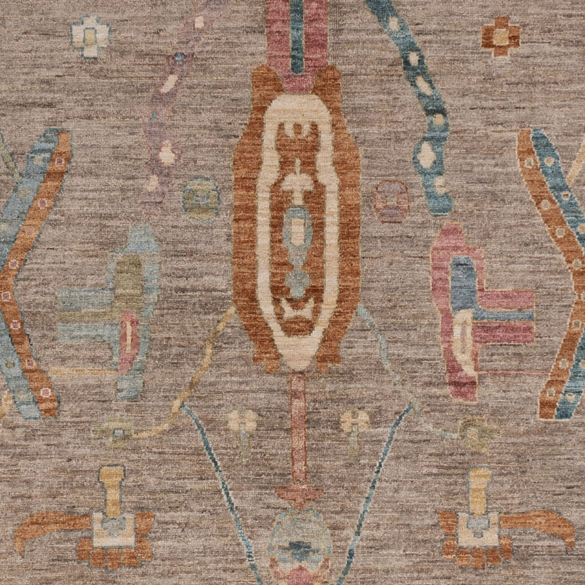 Alfombra Ziegler - Usak - 301 x 204 cm - beige oscuro