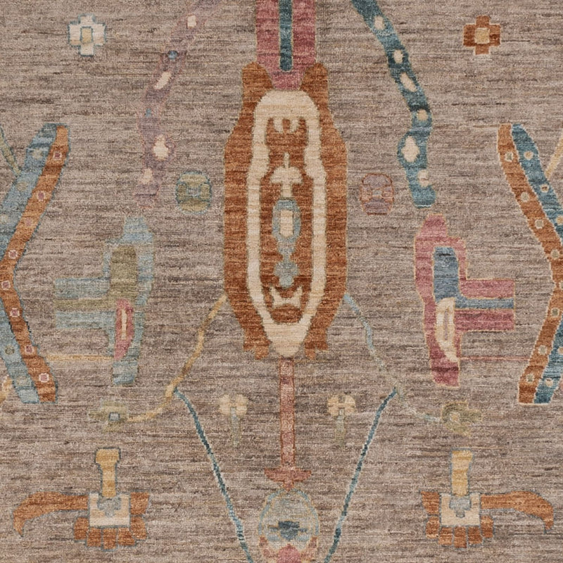 Alfombra Ziegler - Usak - 301 x 204 cm - beige oscuro