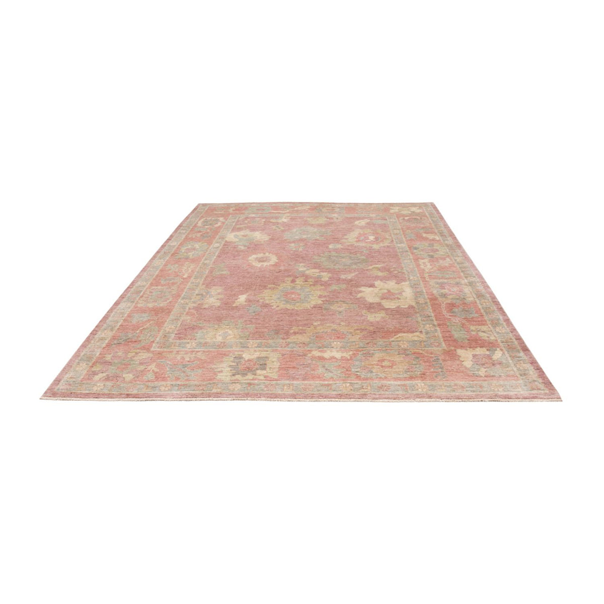 Alfombra Ziegler - Usak - 292 x 211 cm - rojo claro
