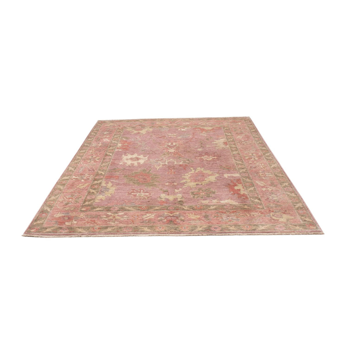 Alfombra Ziegler - Usak - 242 x 169 cm - rojo claro