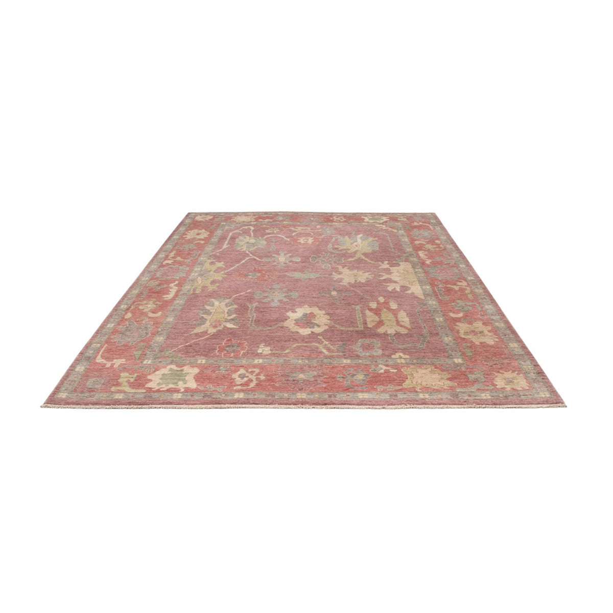 Alfombra Ziegler - Usak - 291 x 208 cm - rojo claro