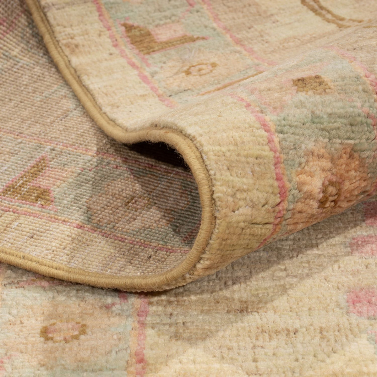 Alfombra Ziegler - Usak - 281 x 200 cm - verde menta