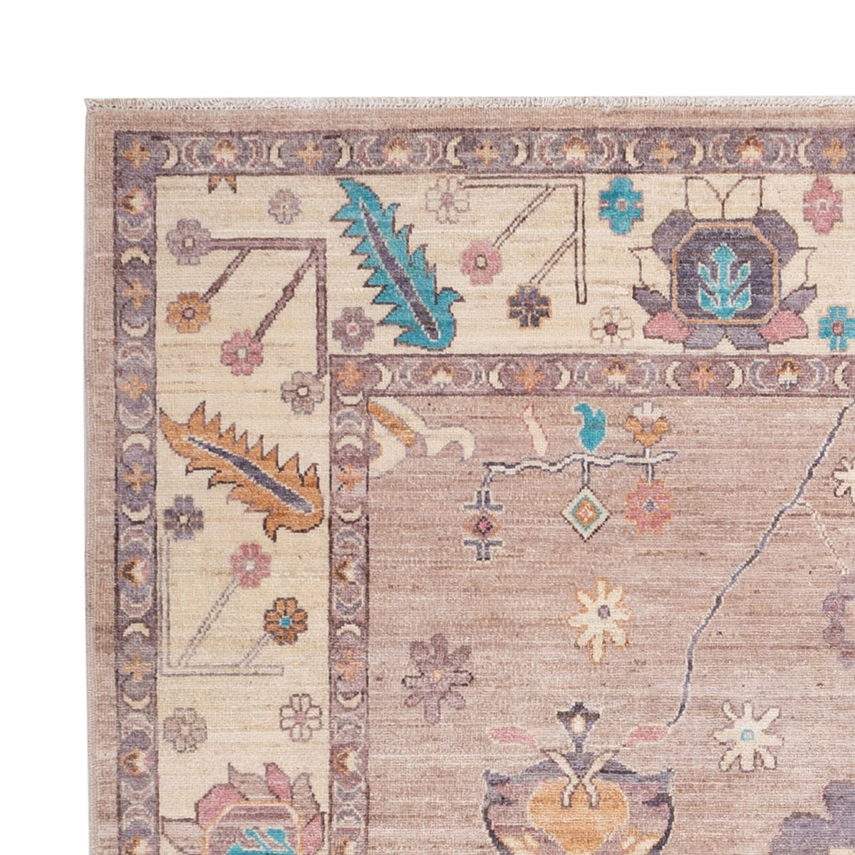 Alfombra Ziegler - Usak - 240 x 177 cm - rojo claro