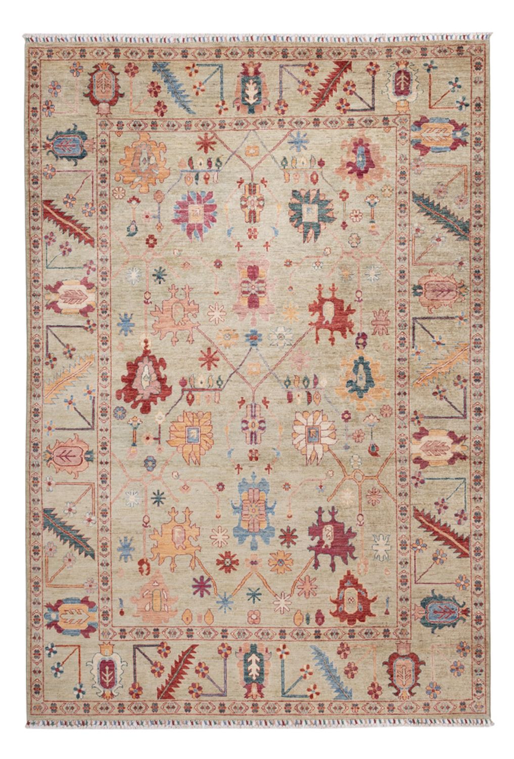 Alfombra Ziegler - Usak - 290 x 202 cm - beige