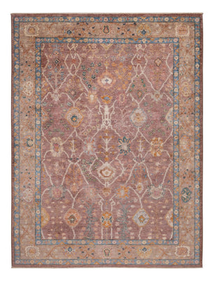Alfombra Ziegler - Usak - 232 x 174 cm - rojo oscuro