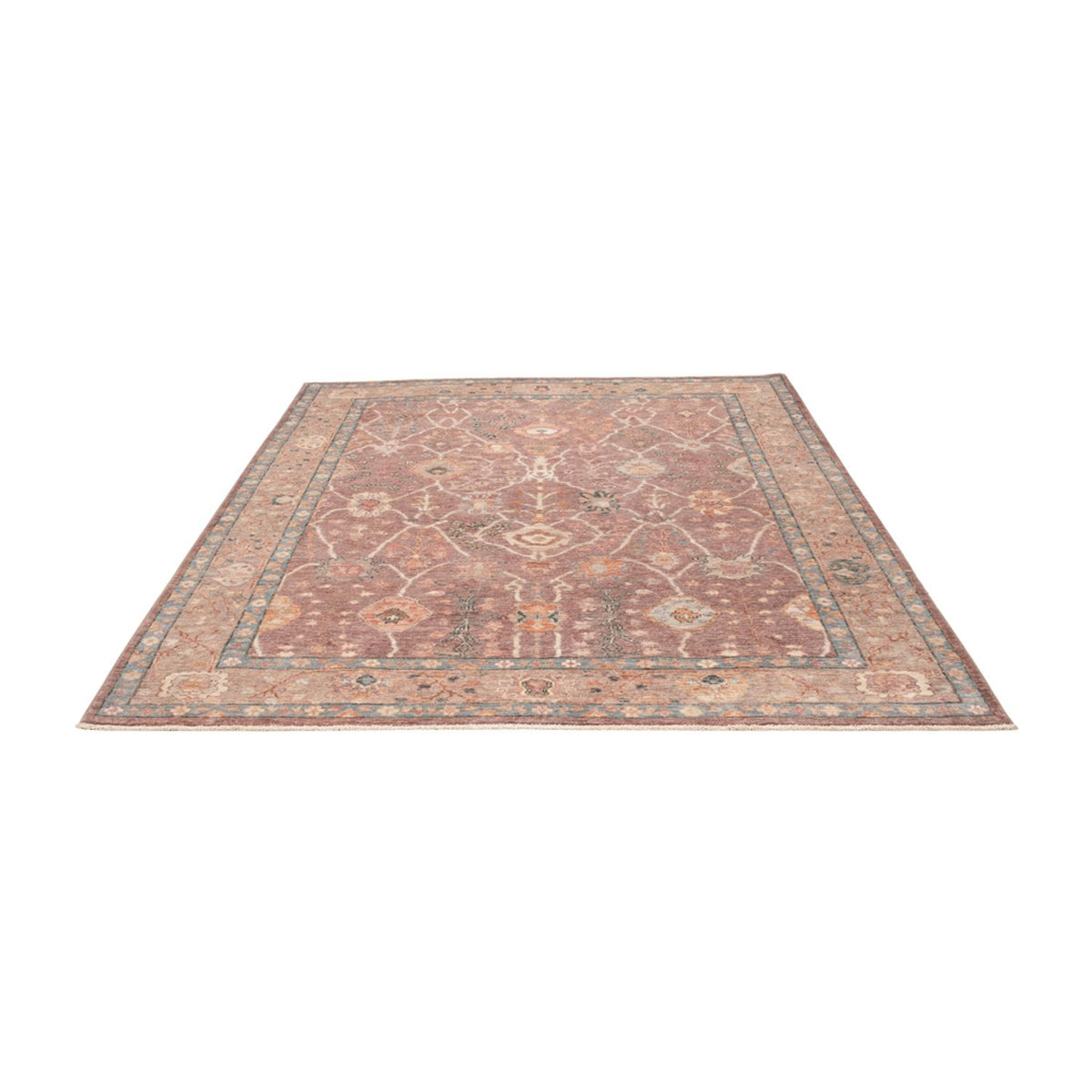 Alfombra Ziegler - Usak - 232 x 174 cm - rojo oscuro