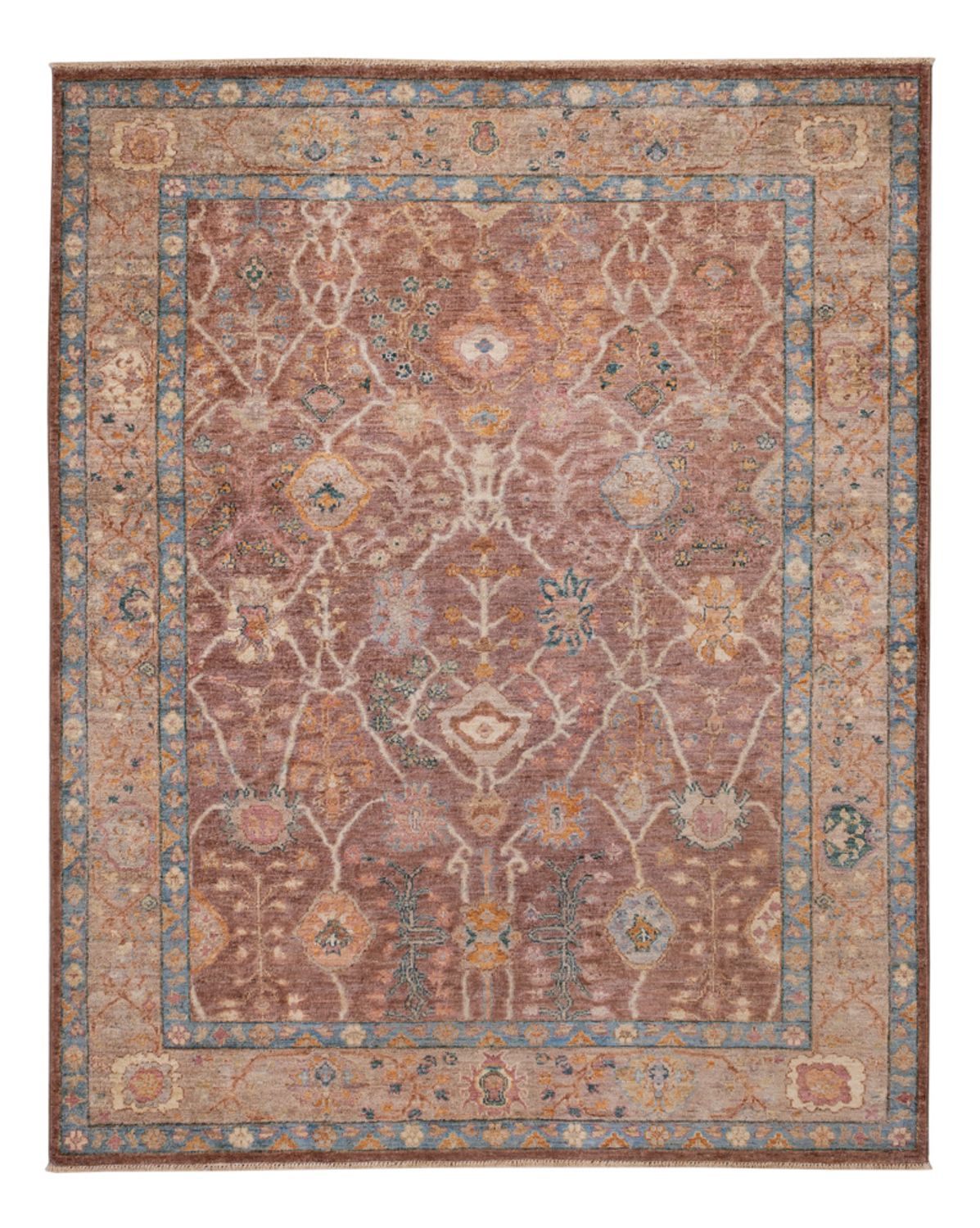 Alfombra Ziegler - Usak - 194 x 152 cm - beige oscuro