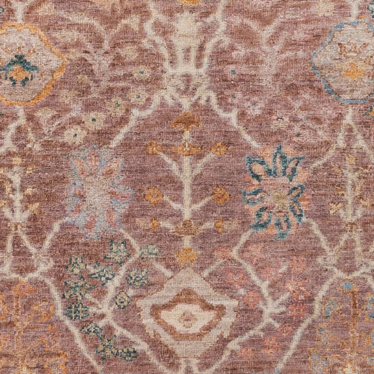 Alfombra Ziegler - Usak - 194 x 152 cm - beige oscuro