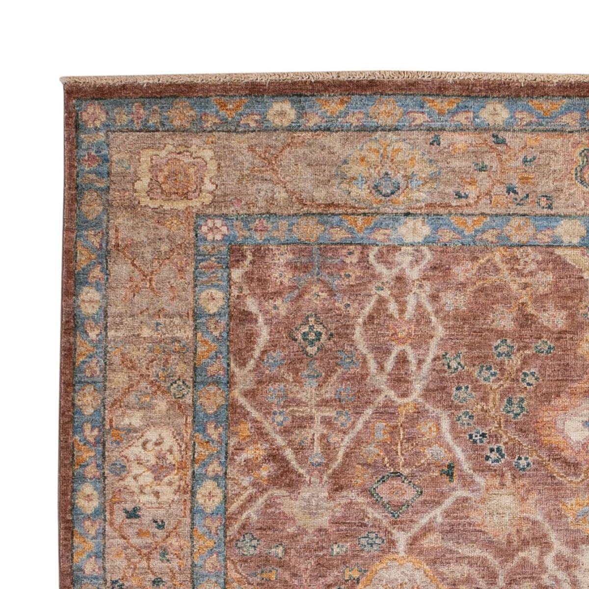 Alfombra Ziegler - Usak - 194 x 152 cm - beige oscuro