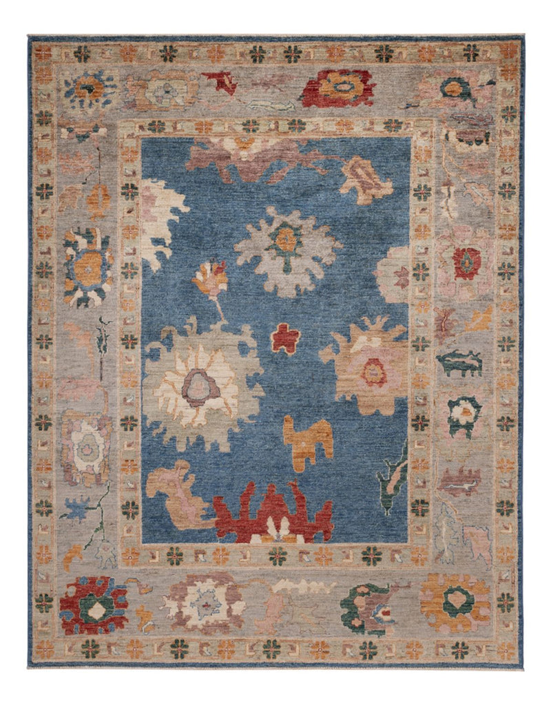 Alfombra Ziegler - Usak - 260 x 204 cm - azul