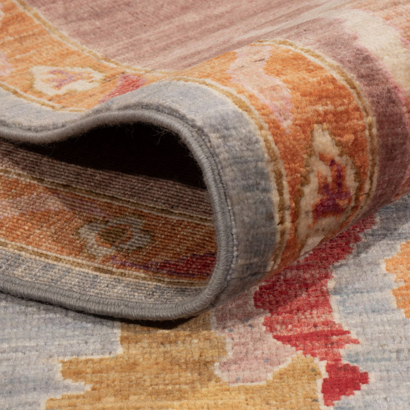 Alfombra Ziegler - Usak - 289 x 202 cm - azul claro