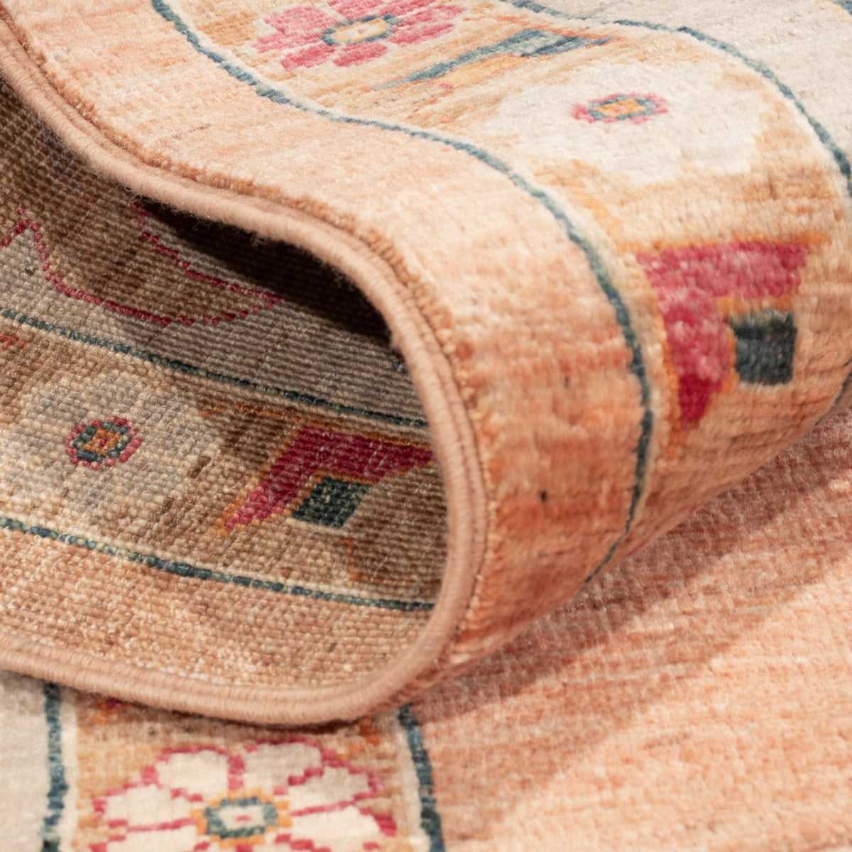 Alfombra Ziegler - Usak - 280 x 202 cm - rojo claro