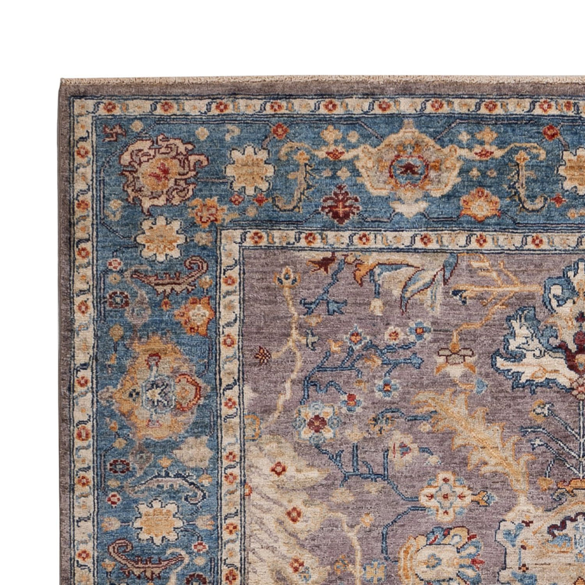 Alfombra Ziegler - Usak - 232 x 175 cm - rojo oscuro