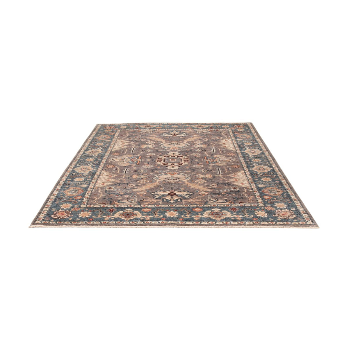 Alfombra Ziegler - Usak - 232 x 175 cm - rojo oscuro